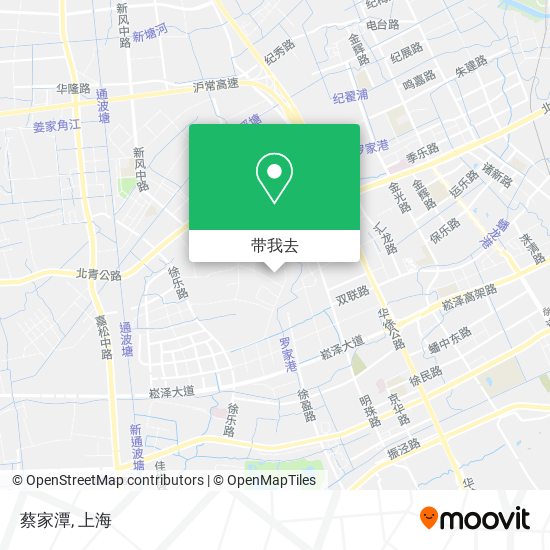 蔡家潭地图