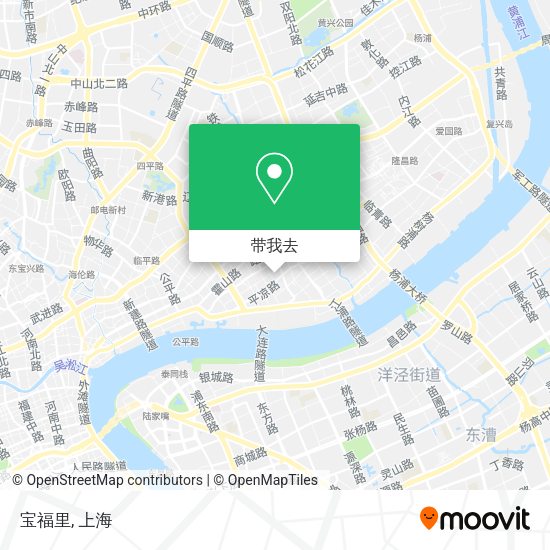 宝福里地图