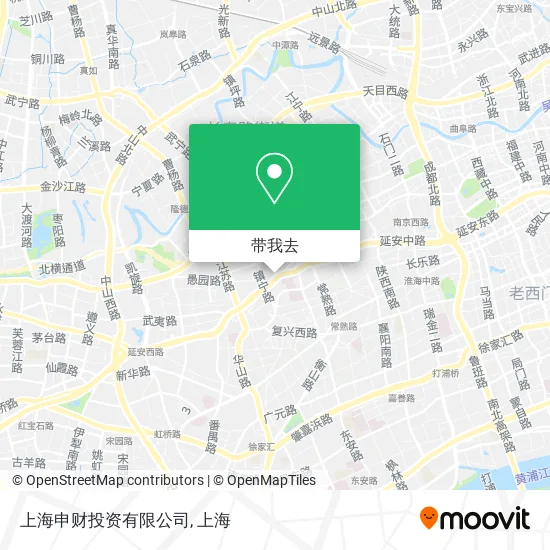 上海申财投资有限公司地图