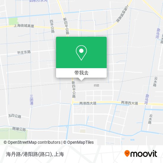 海丹路/港阳路(路口)地图