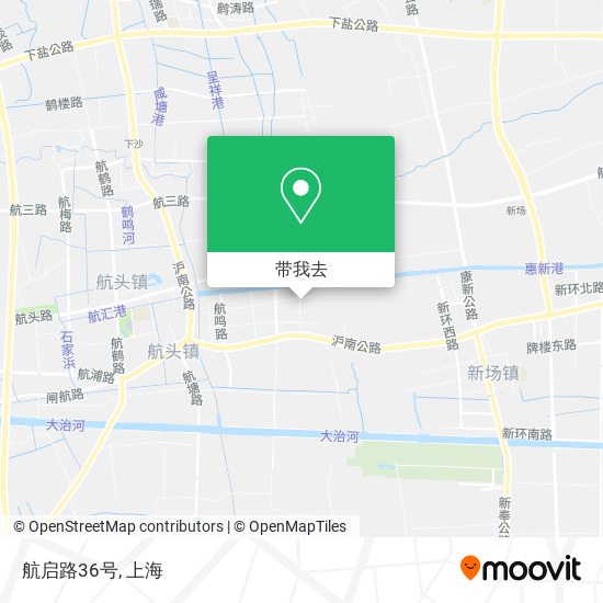 航启路36号地图