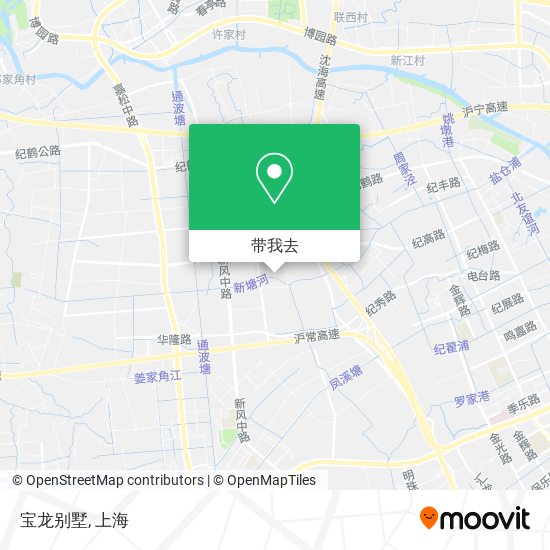 宝龙别墅地图