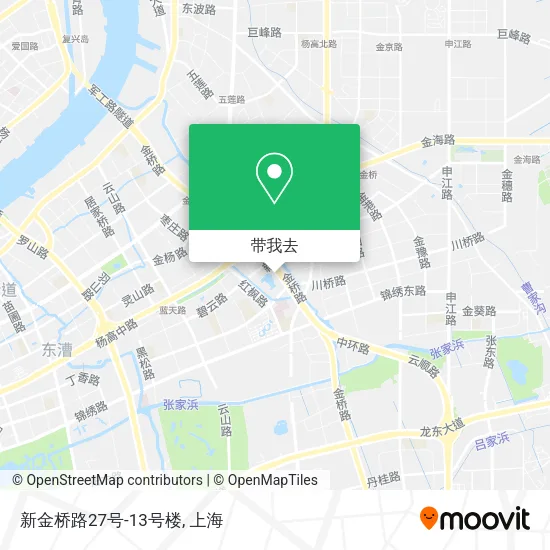 新金桥路27号-13号楼地图