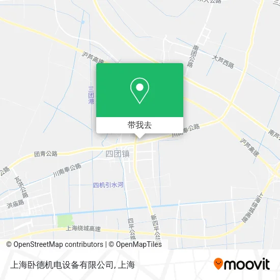 上海卧德机电设备有限公司地图