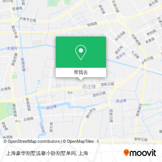 上海豪华别墅温馨小卧别墅单间地图