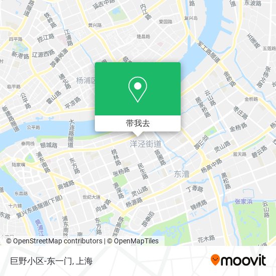 巨野小区-东一门地图