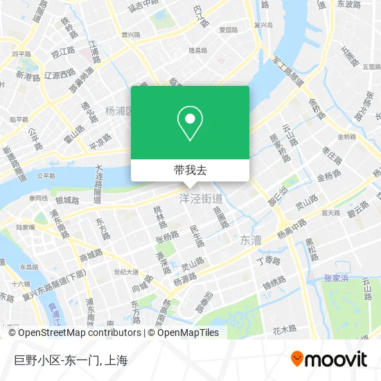 巨野小区-东一门地图