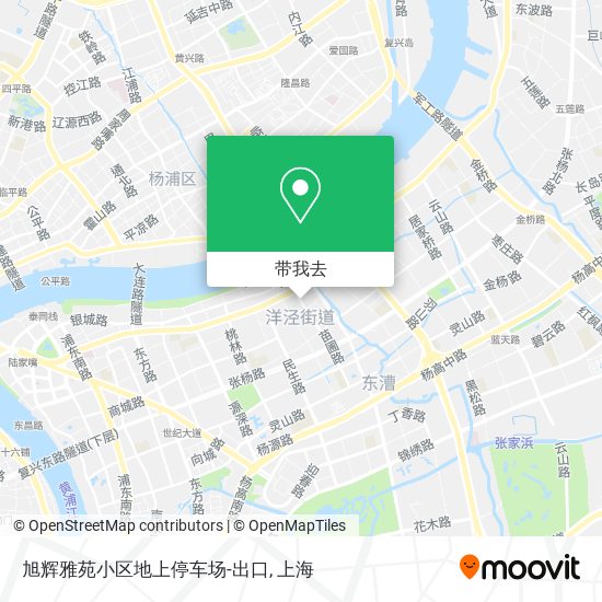 旭辉雅苑小区地上停车场-出口地图