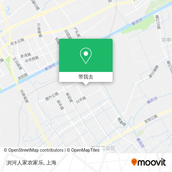 浏河人家农家乐地图