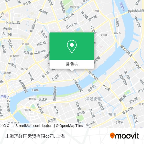 上海玛红国际贸有限公司地图