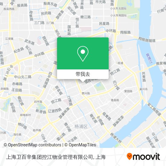 上海卫百辛集团控江物业管理有限公司地图