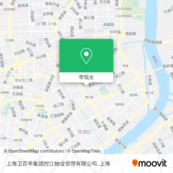 上海卫百辛集团控江物业管理有限公司地图