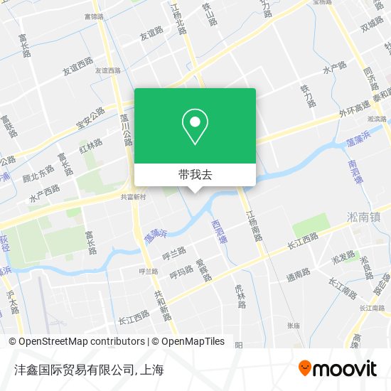 沣鑫国际贸易有限公司地图