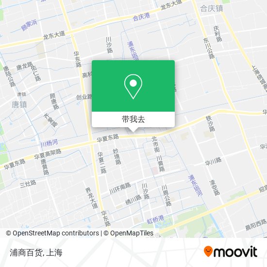 浦商百货地图
