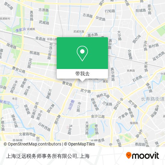 上海泛远税务师事务所有限公司地图