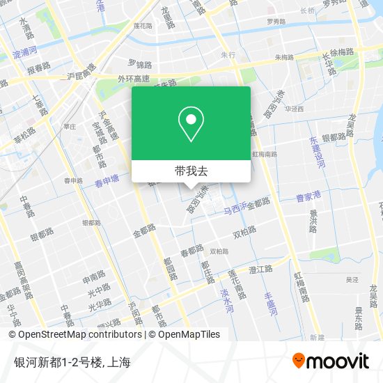 银河新都1-2号楼地图