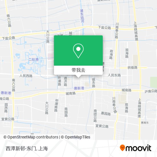 西潭新邨-东门地图