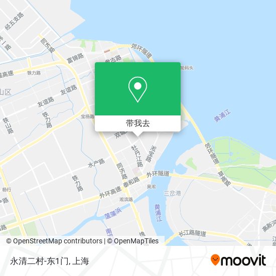 永清二村-东1门地图