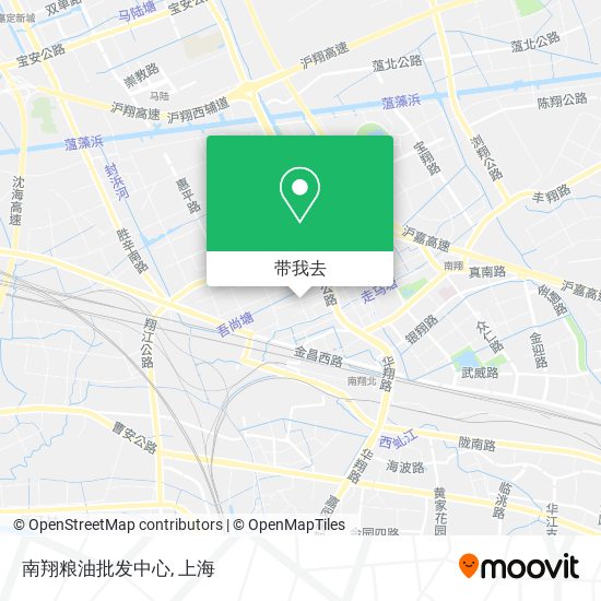 南翔粮油批发中心地图