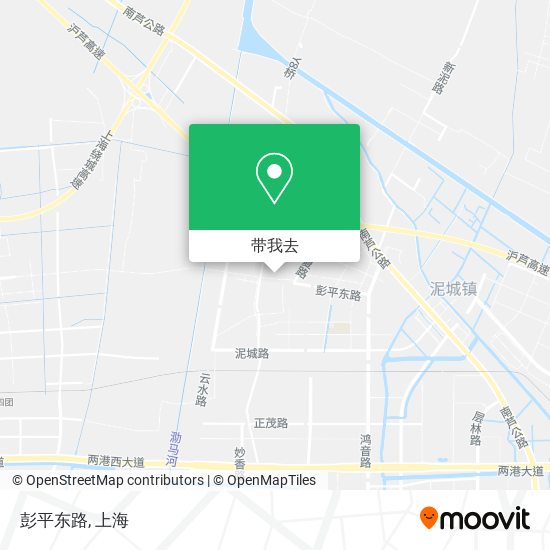 彭平东路地图