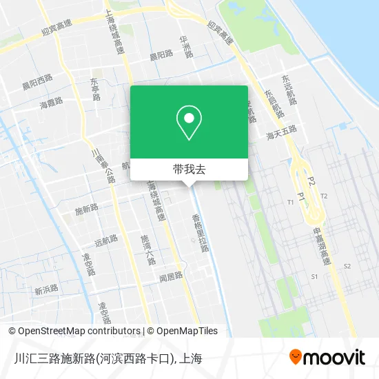 川汇三路施新路(河滨西路卡口)地图