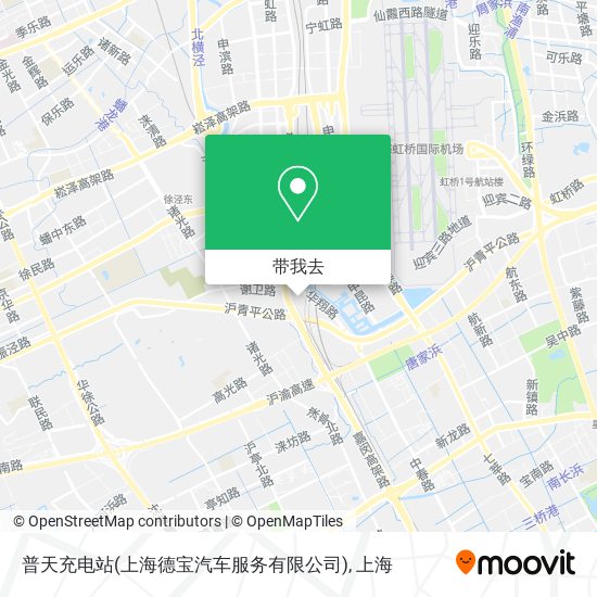 普天充电站(上海德宝汽车服务有限公司)地图