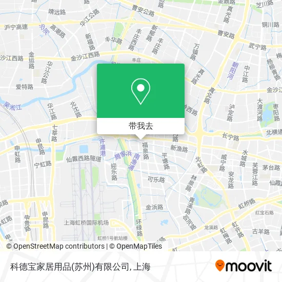 科德宝家居用品(苏州)有限公司地图