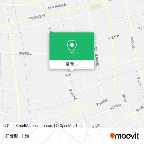 新北路地图