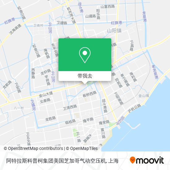 阿特拉斯科普柯集团美国芝加哥气动空压机地图