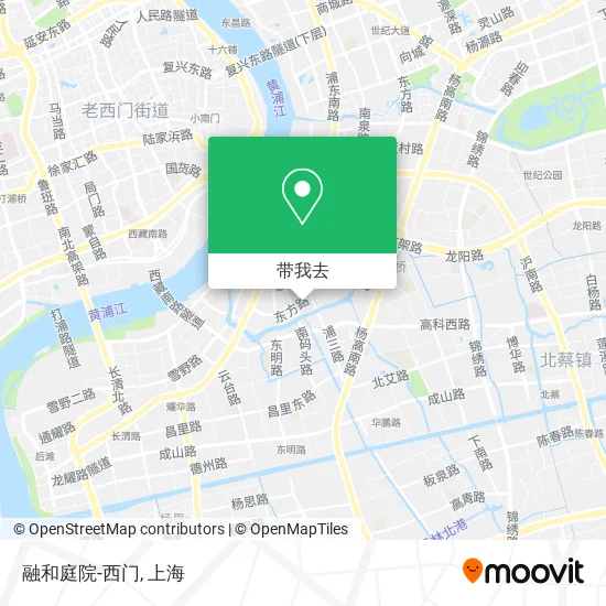 融和庭院-西门地图