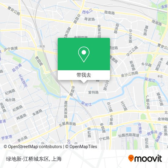 绿地新-江桥城东区地图