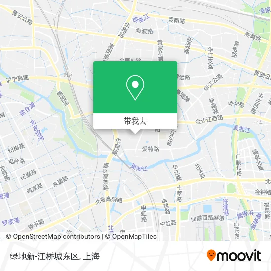 绿地新-江桥城东区地图