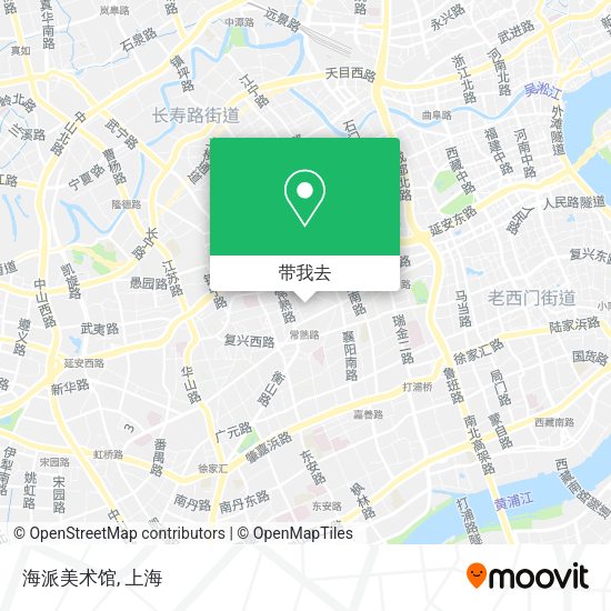 海派美术馆地图