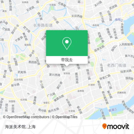 海派美术馆地图