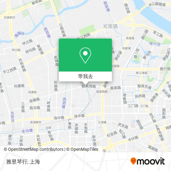 雅昱琴行地图