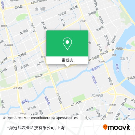 上海冠旭农业科技有限公司地图