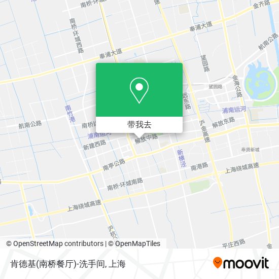 肯德基(南桥餐厅)-洗手间地图