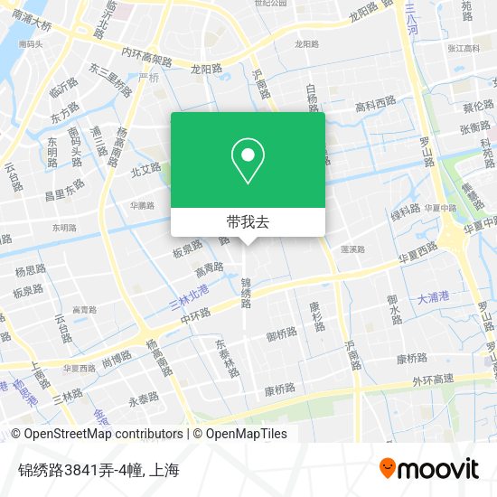 锦绣路3841弄-4幢地图