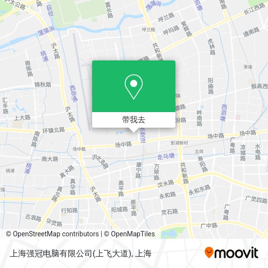 上海强冠电脑有限公司(上飞大道)地图