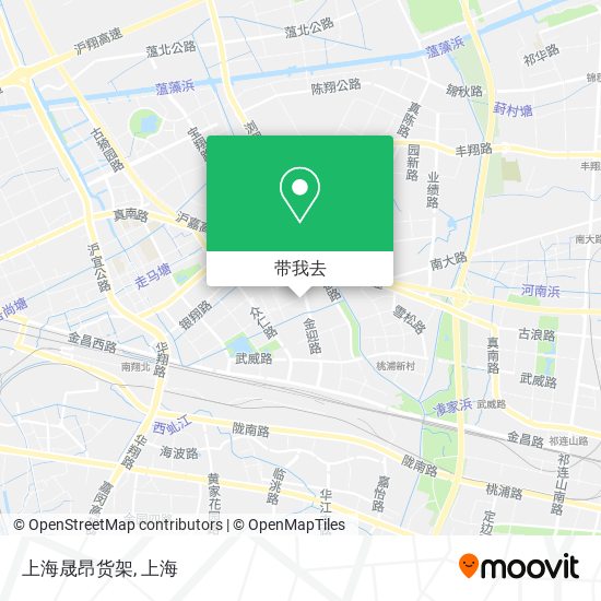 上海晟昂货架地图