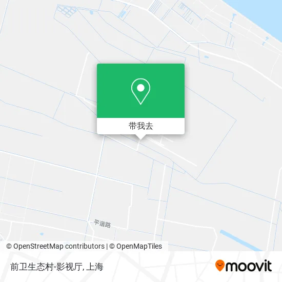 前卫生态村-影视厅地图