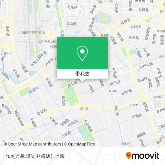 fun(万象城吴中路店)地图