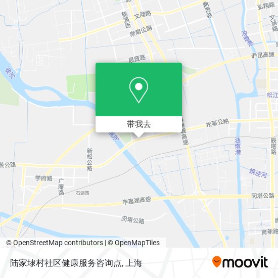 陆家埭村社区健康服务咨询点地图