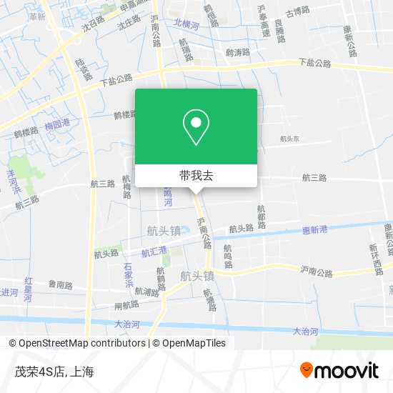 茂荣4S店地图