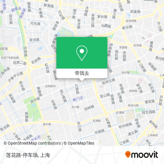 莲花路-停车场地图