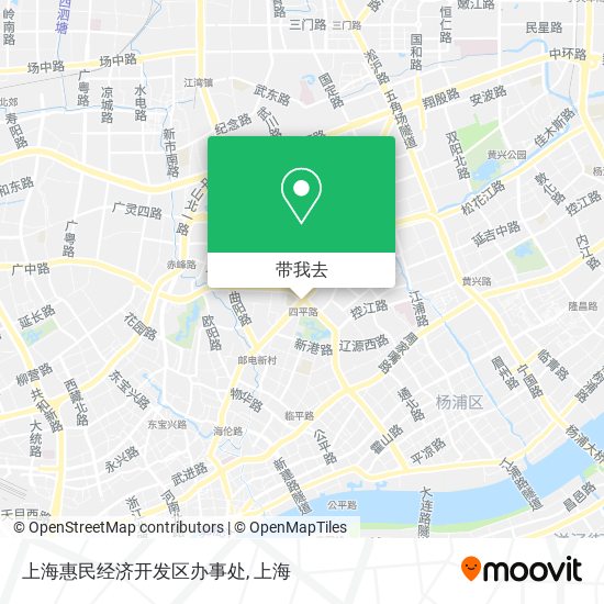 上海惠民经济开发区办事处地图