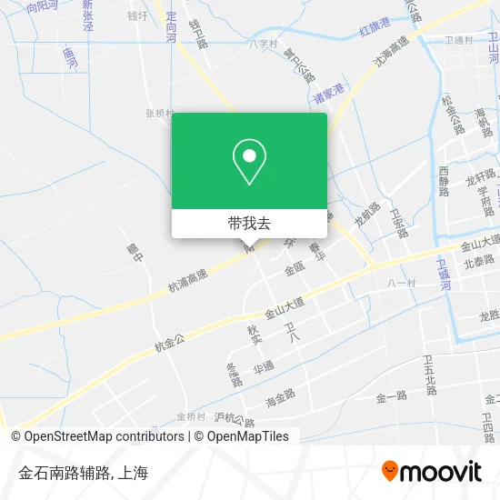 金石南路辅路地图