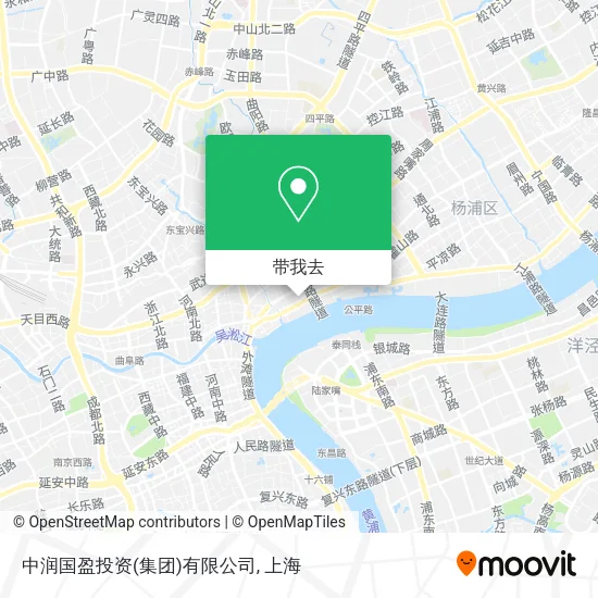 中润国盈投资(集团)有限公司地图