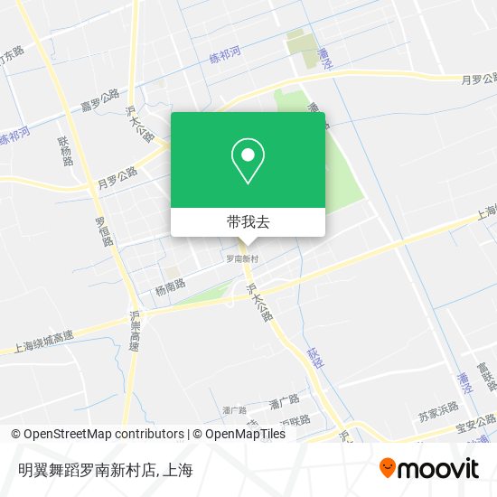 明翼舞蹈罗南新村店地图