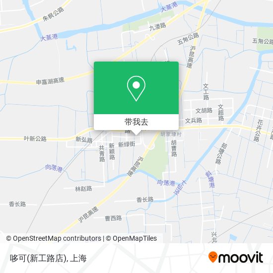 哆可(新工路店)地图